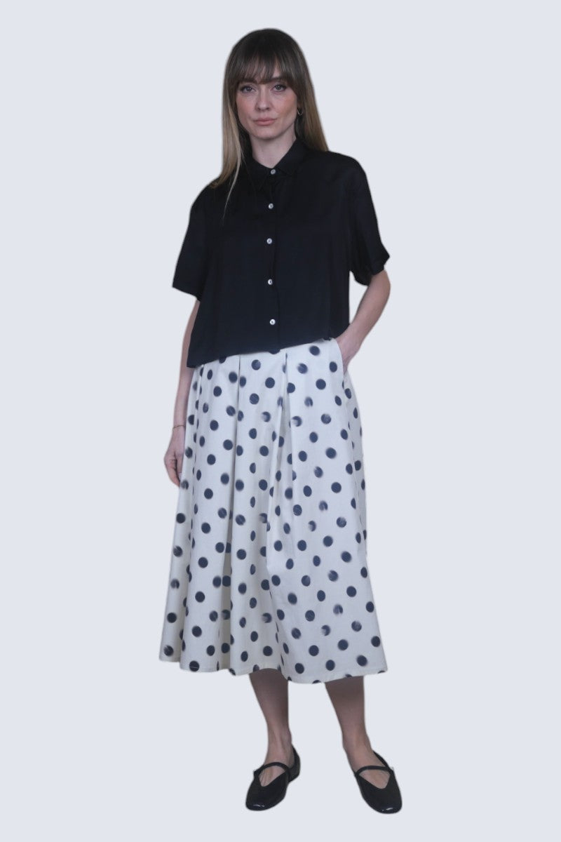 CAMICIA RASO NERO
