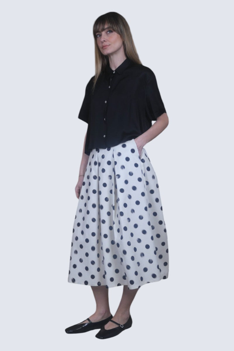 CAMICIA RASO NERO