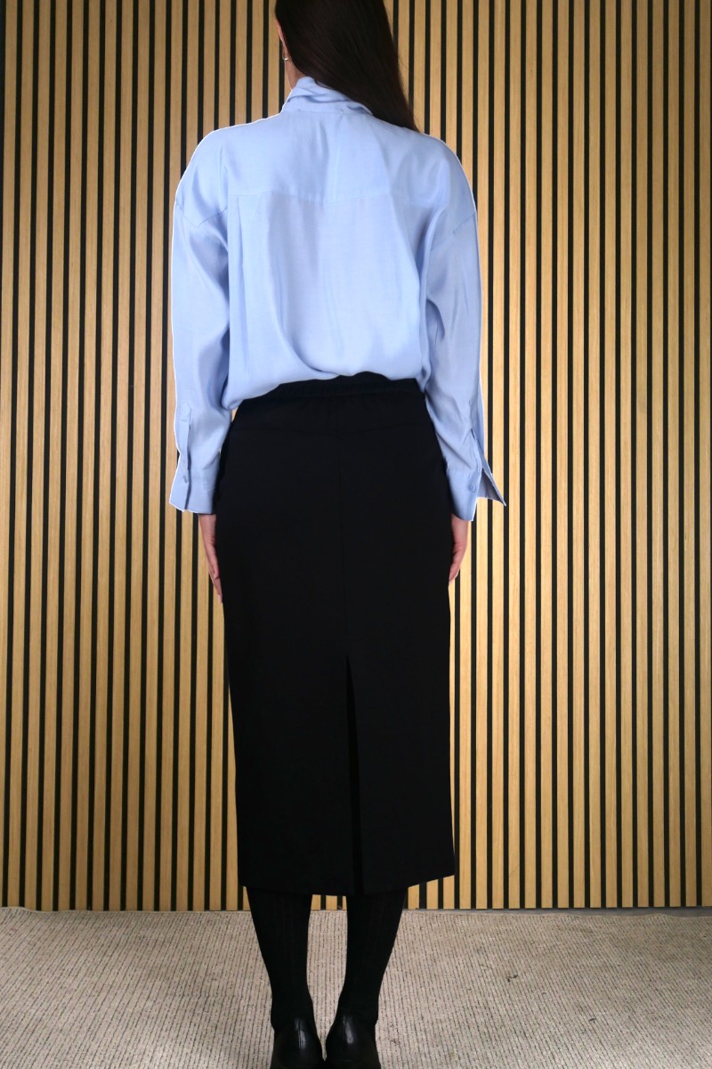 CAMICIA FIOCCO VISCOSA