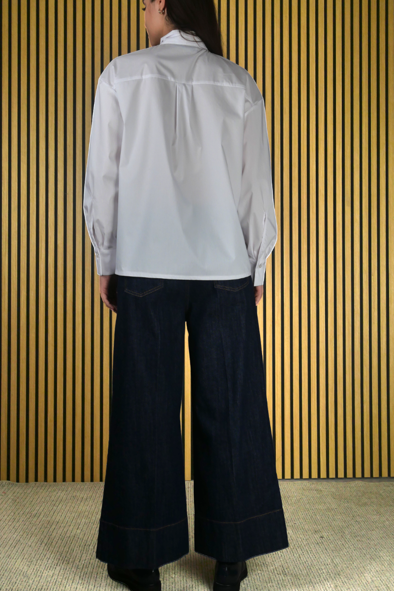 CAMICIA FIOCCO COTONE