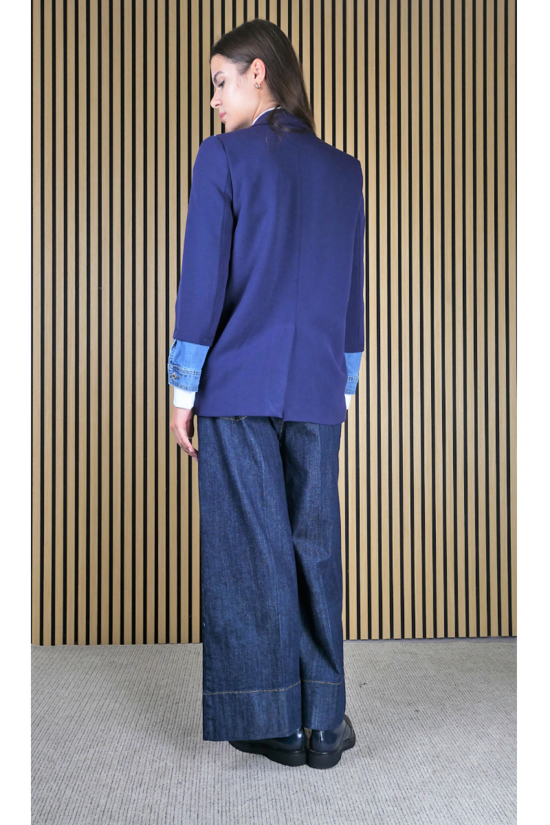 BLAZER INSERTI JEANS