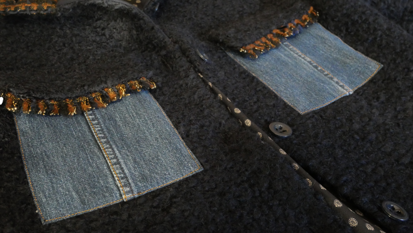 BLOUSON BOUCLE PURA LANA