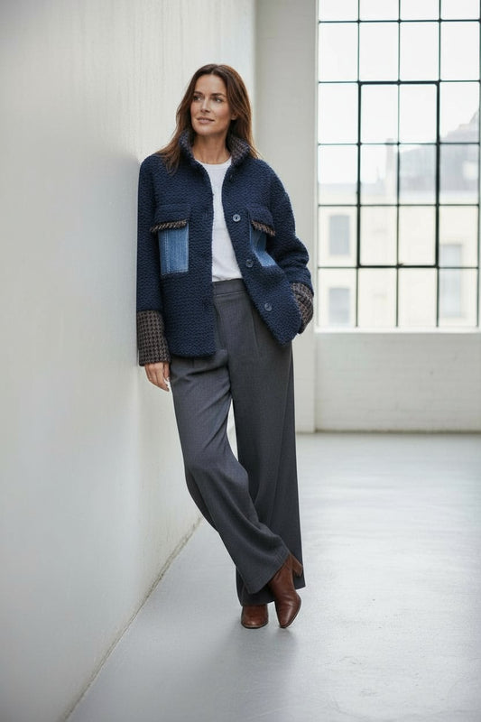 BLOUSON BOUCLE PURA LANA