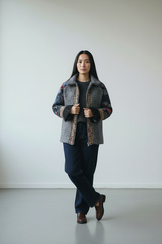 CABAN FOULARD PURA LANA