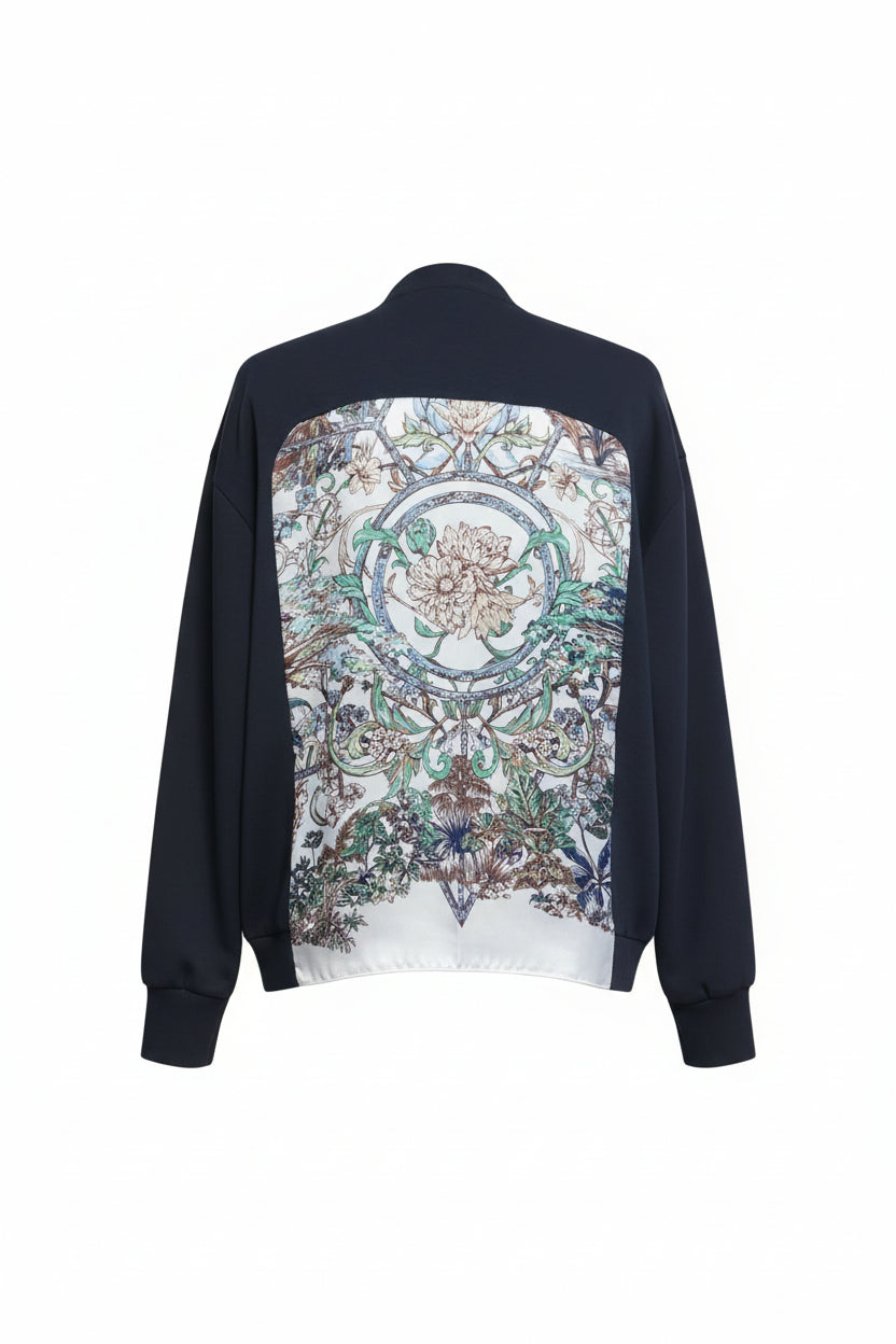 GIACCA FELPA FOULARD