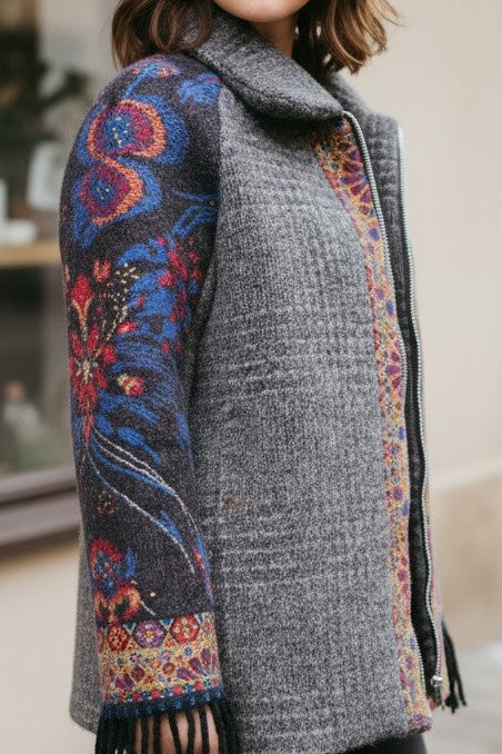 CABAN FOULARD PURA LANA