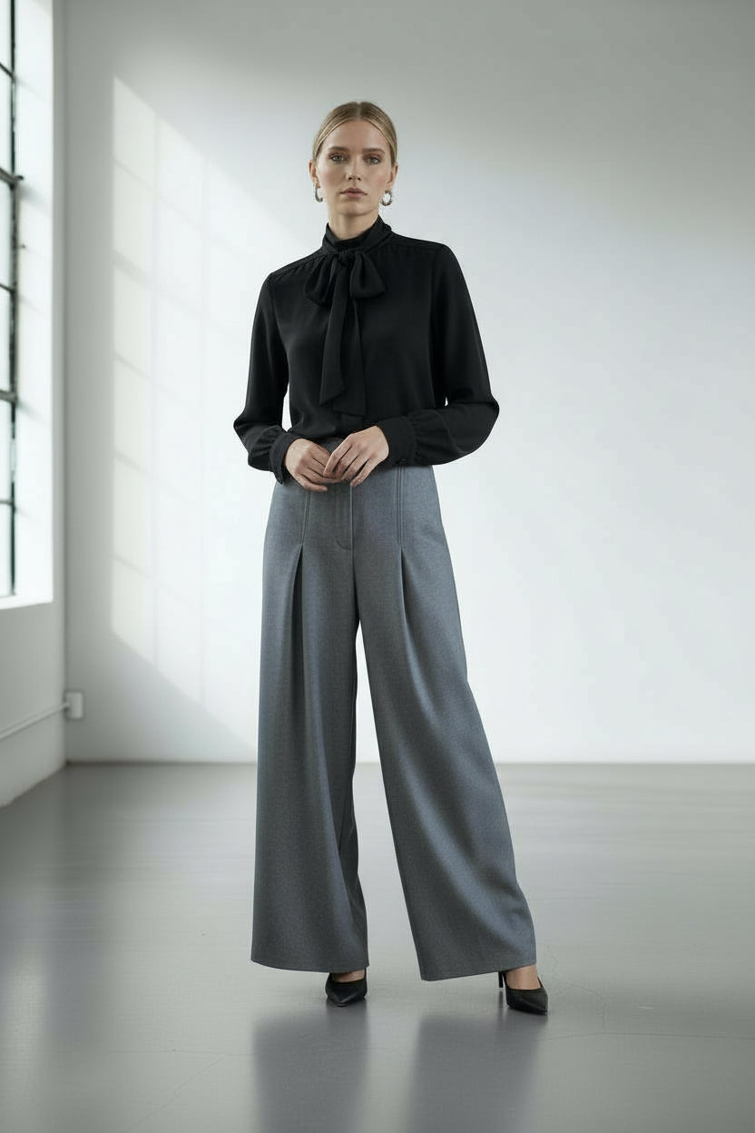 PANTALONE FLANELLA PETTINATA