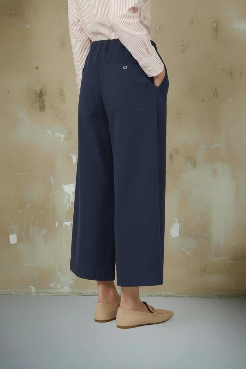 PANTALONE CROPPED DRILL
