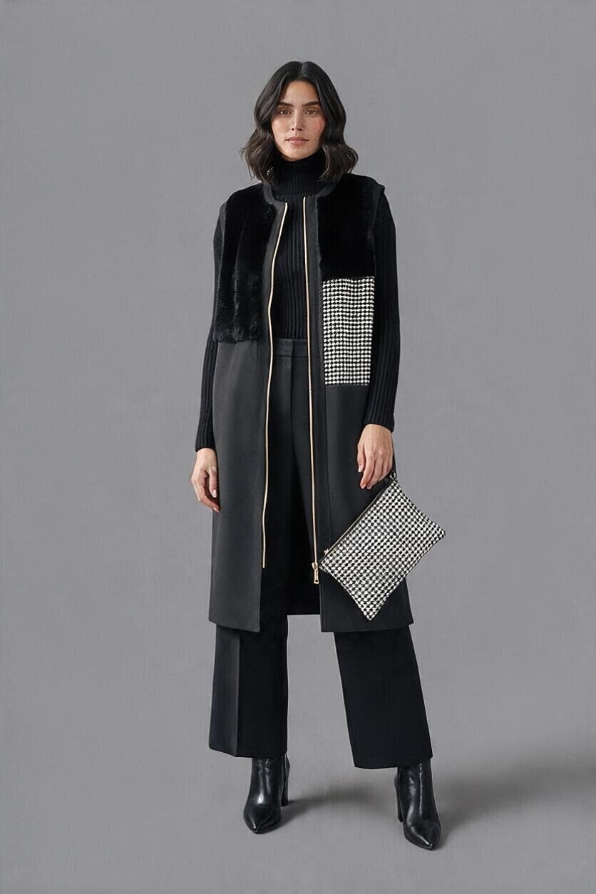 GILET ÉLOÏSE CORTO - PURA LANA