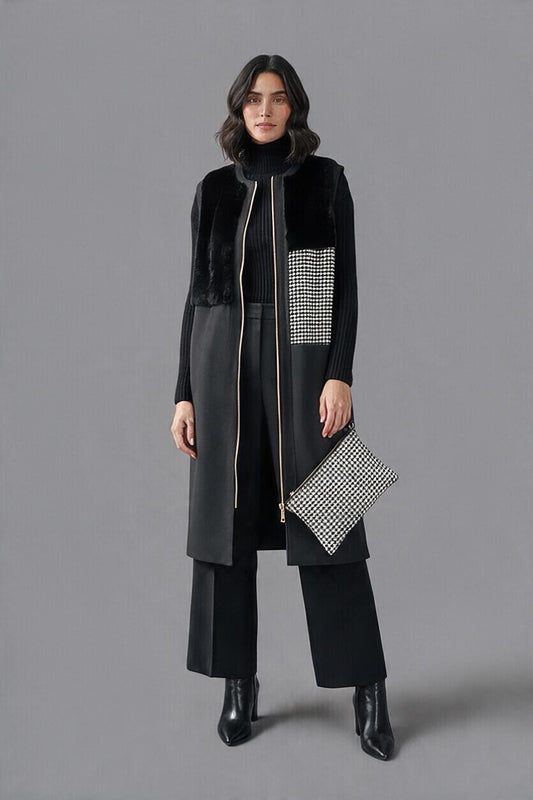 GILET ÉLOÏSE CORTO - PURA LANA