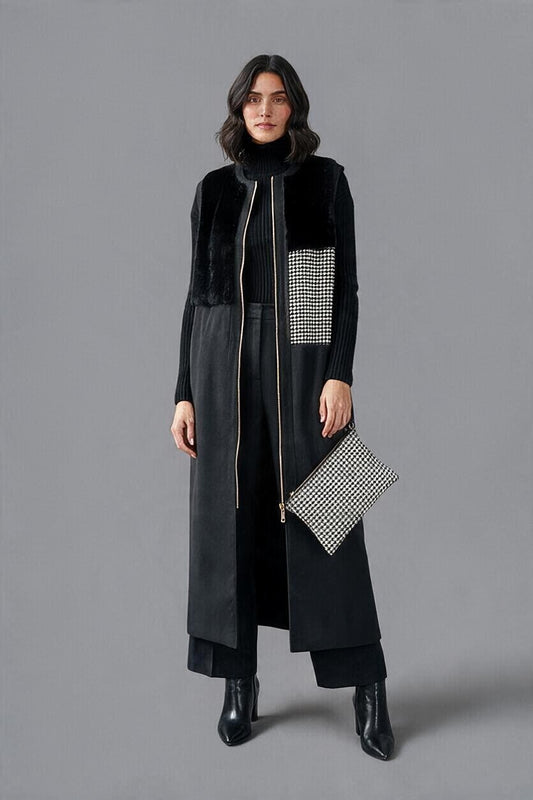 GILET ÉLOÏSE LUNGO - PURA LANA