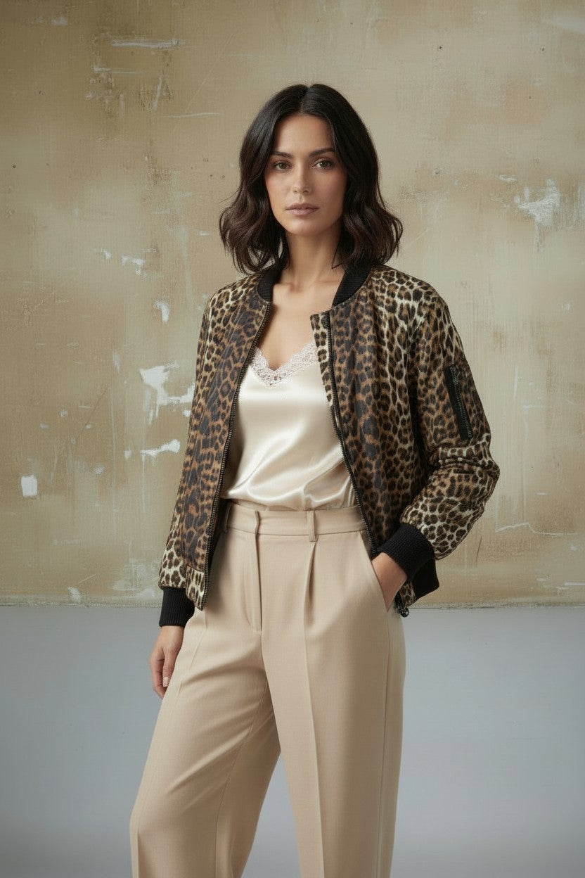BOMBER ANIMALIER