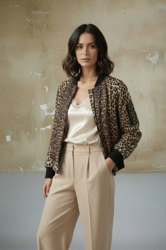 BOMBER ANIMALIER