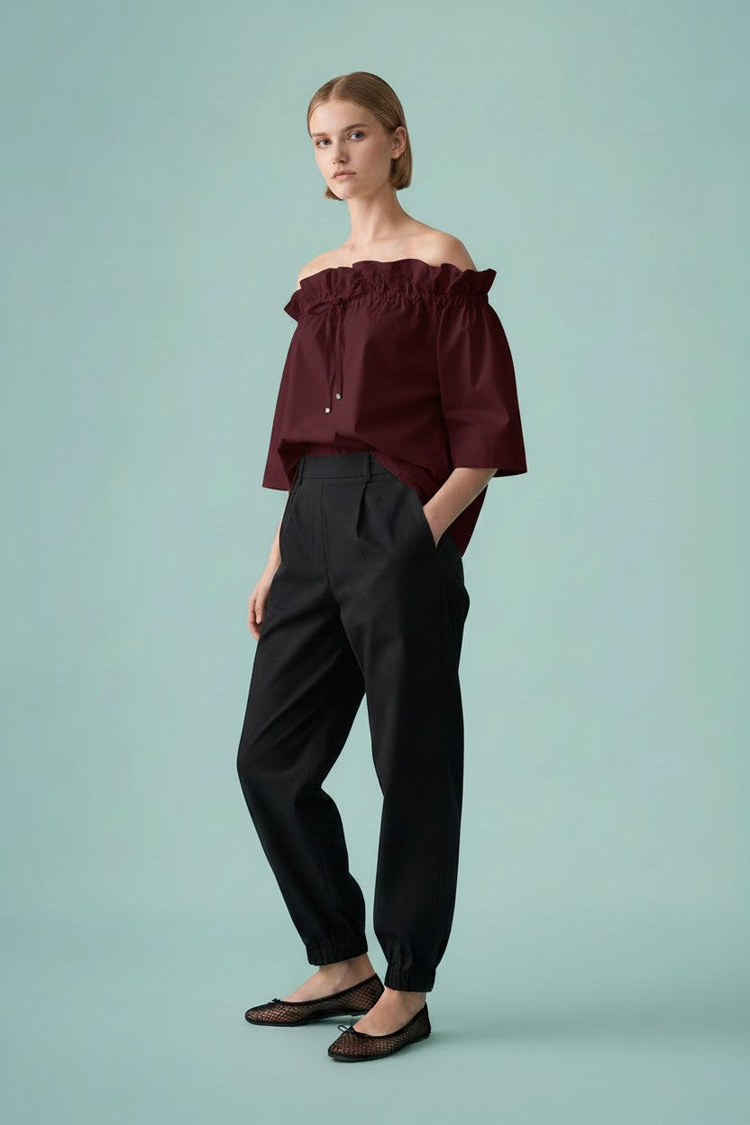 BLUSA SPALLE SCESE