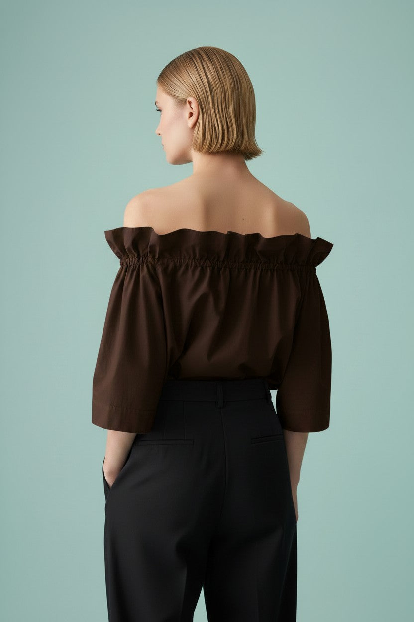 BLUSA SPALLE SCESE