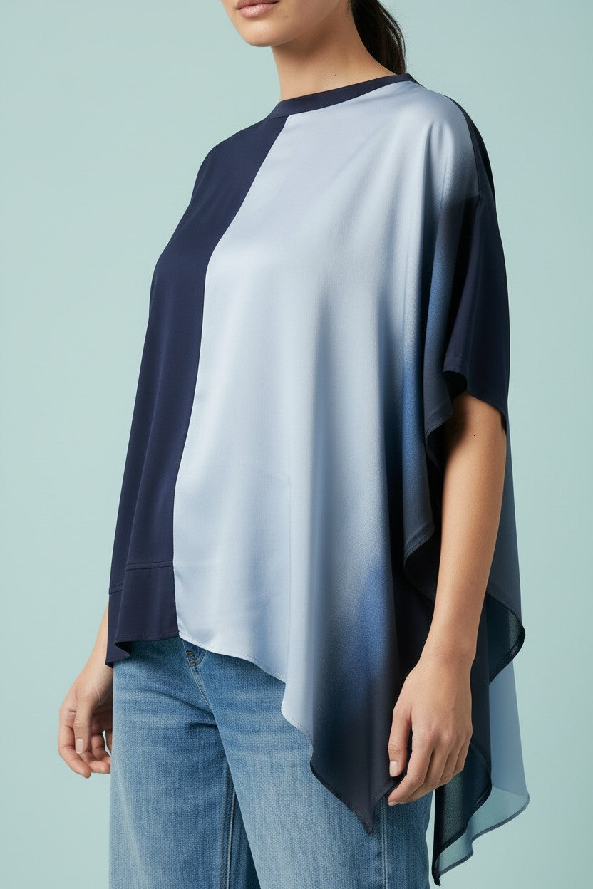 T-SHIRT FOULARD SETA