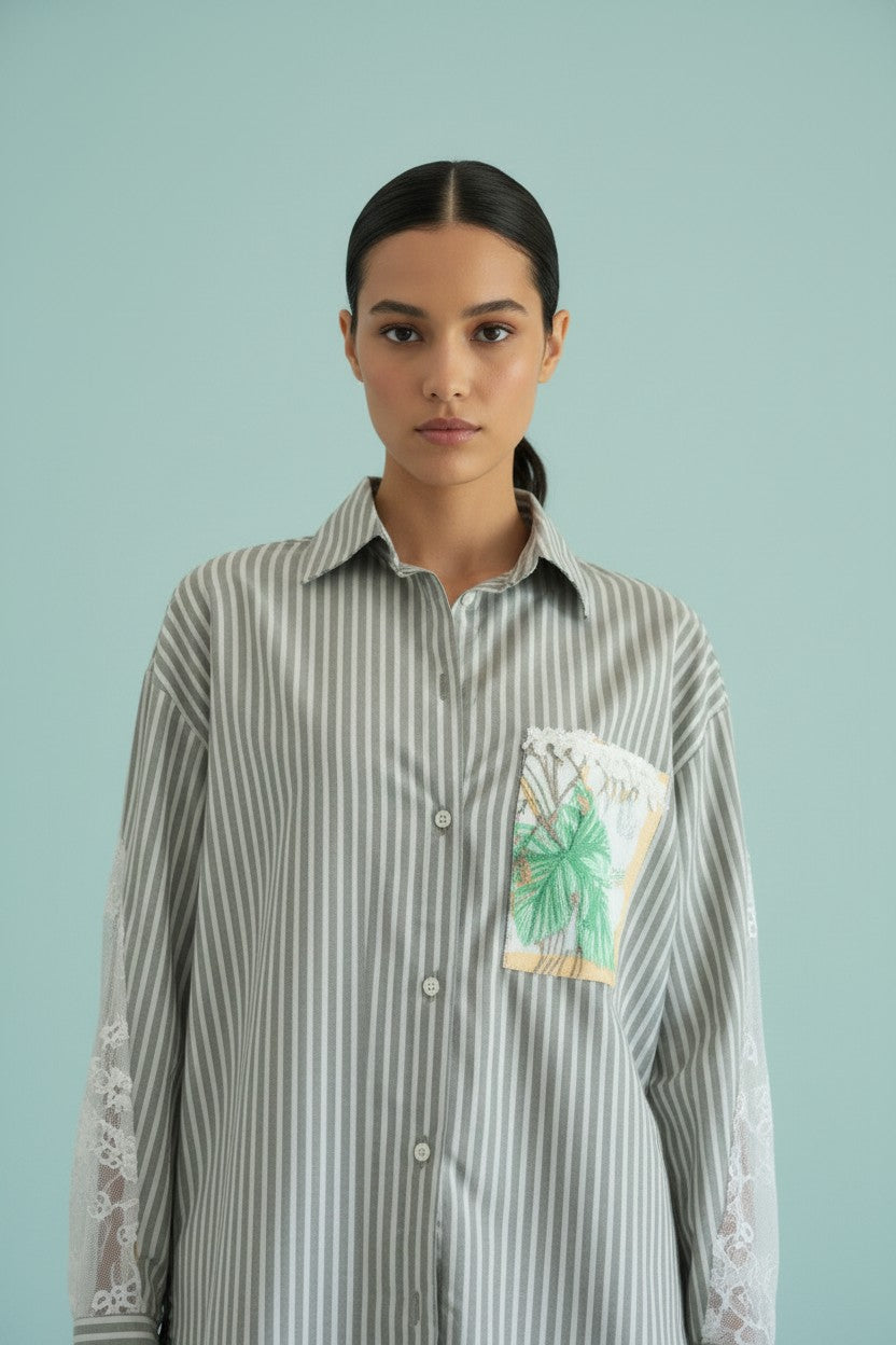 CAMICIA RIGATA TASCHINO