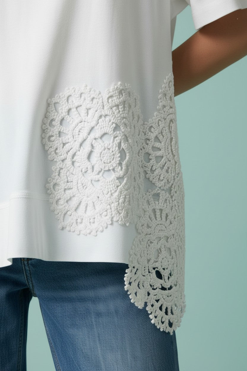 T-SHIRT MACRAME'