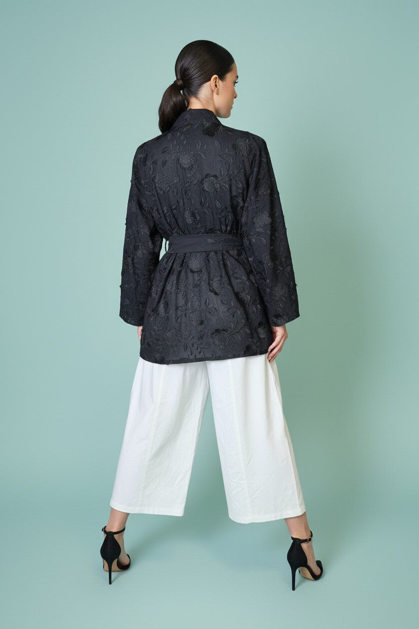 KIMONO MUSSOLA RICAMATA