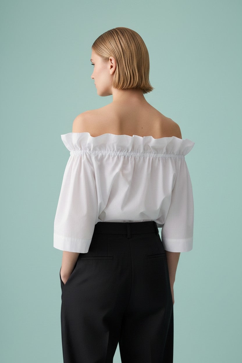 BLUSA SPALLE SCESE