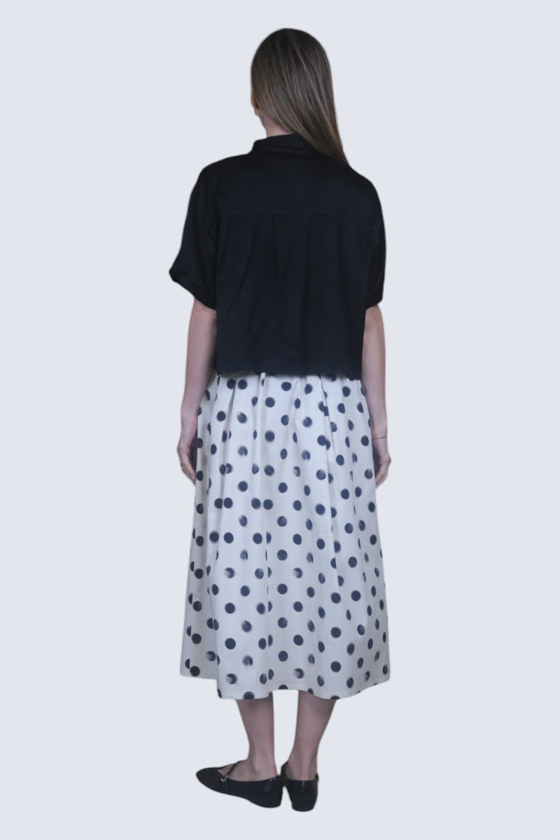CAMICIA RASO NERO