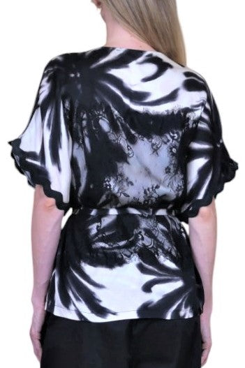 KIMONO RASO FIORE