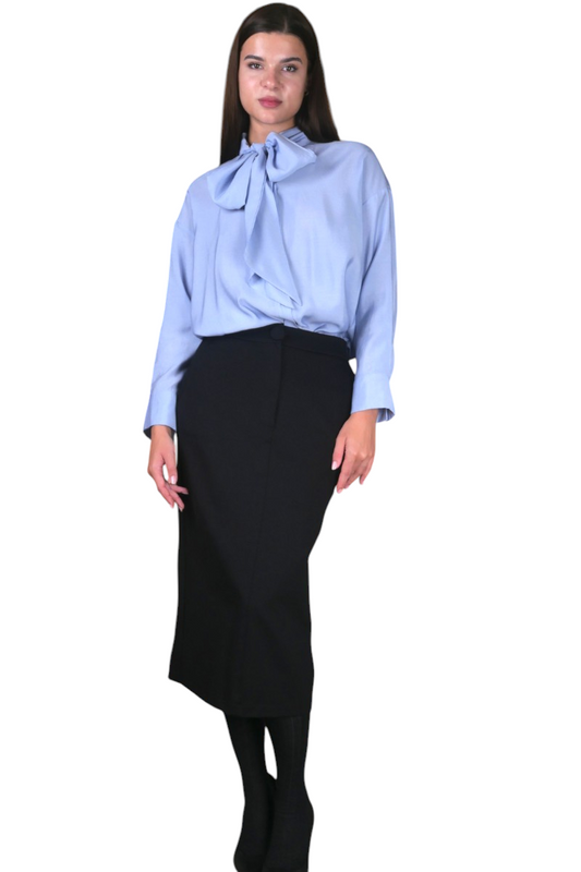 CAMICIA FIOCCO VISCOSA