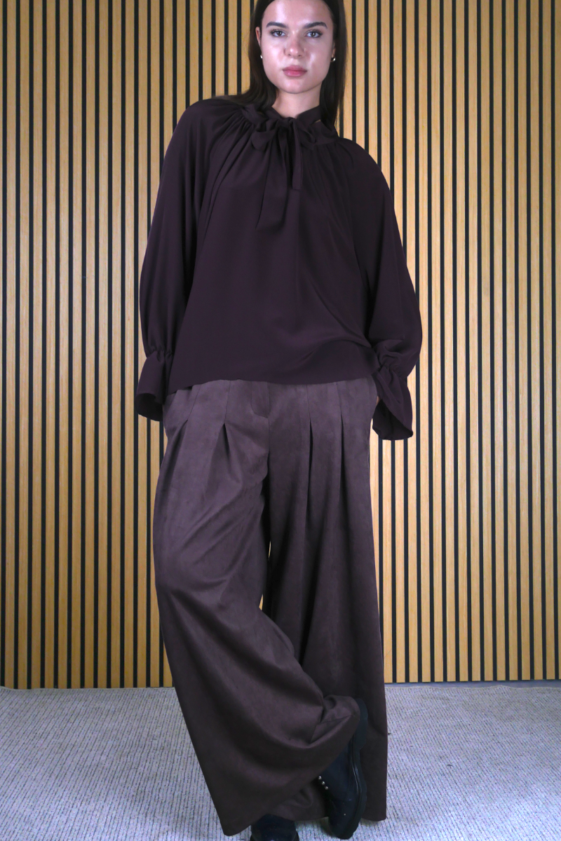 CAMICIA FIOCCO SETA
