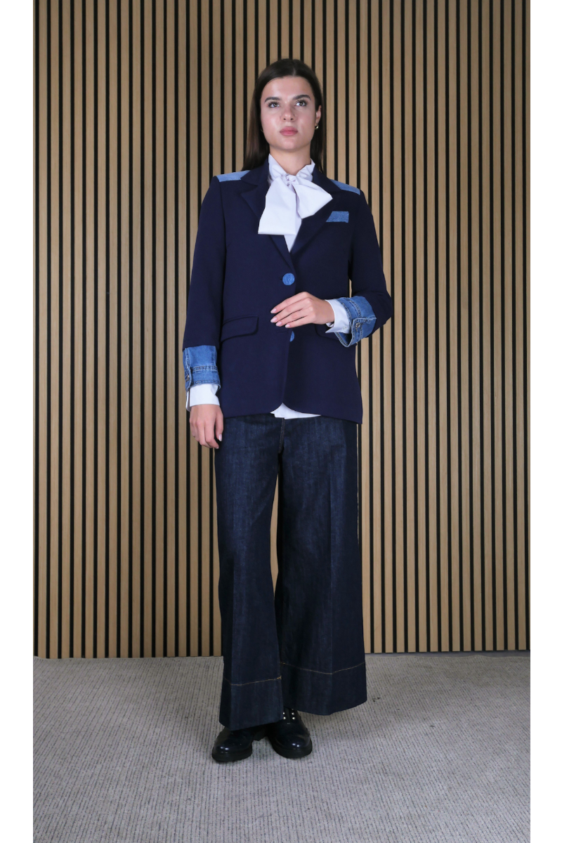 BLAZER INSERTI JEANS
