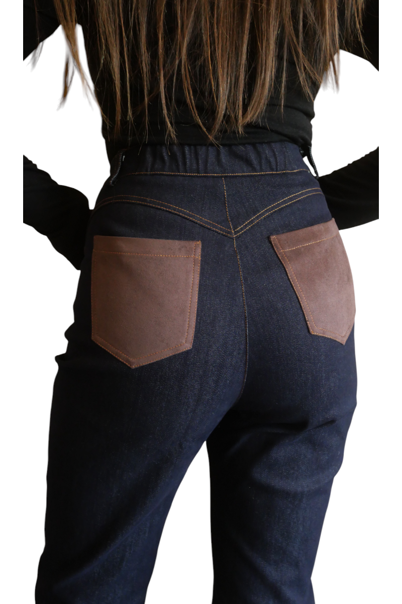 JEANS  STRETCH CON SPACCO