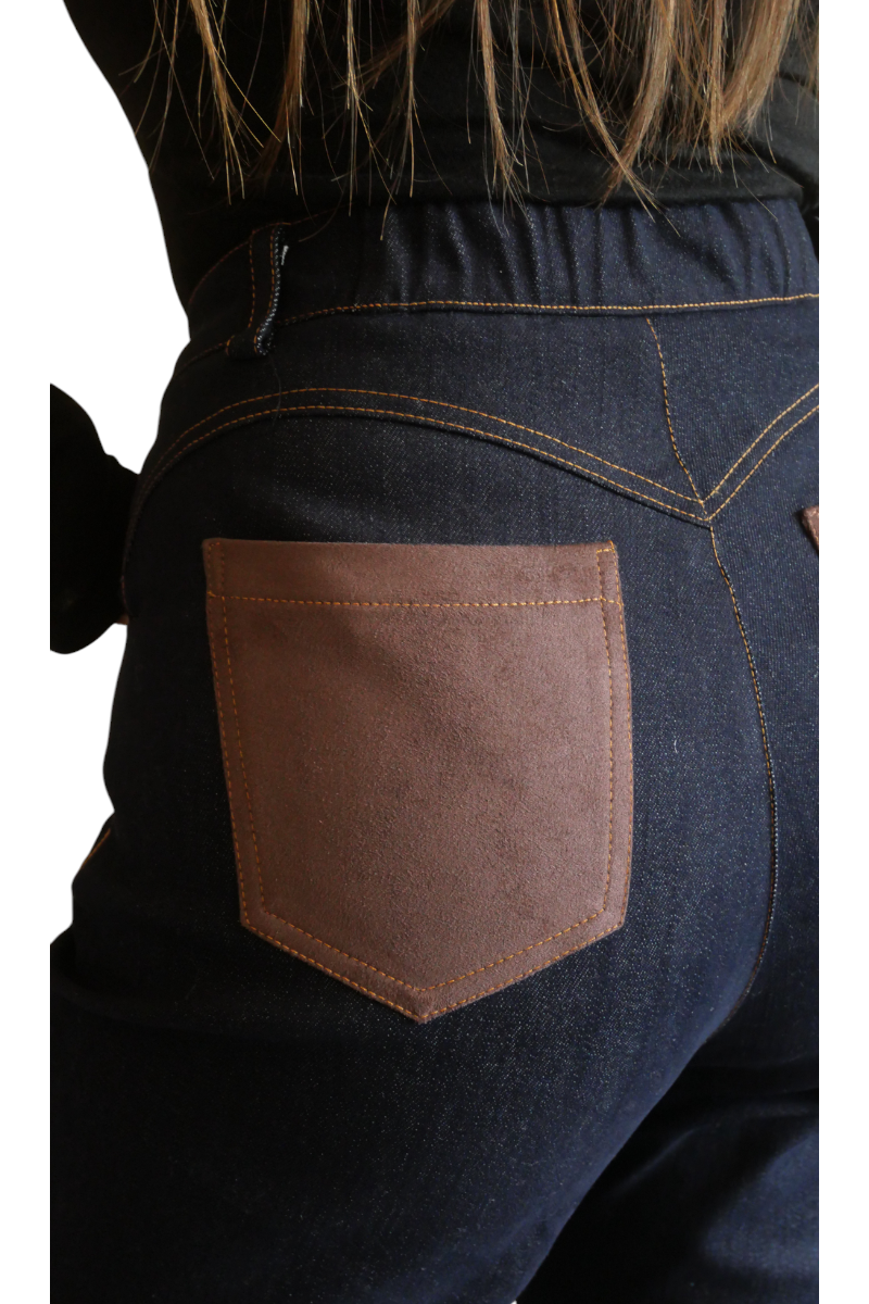 JEANS  STRETCH CON SPACCO