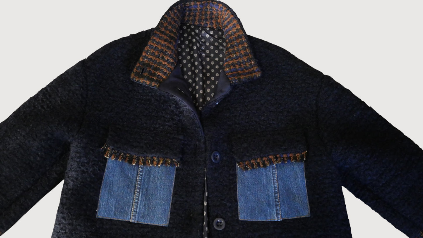 BLOUSON BOUCLE PURA LANA