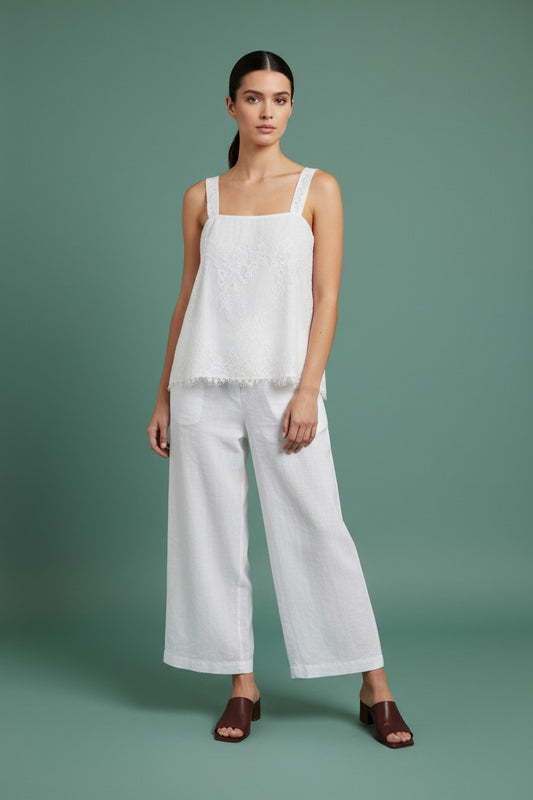 PANTALONE LINO COULISSE