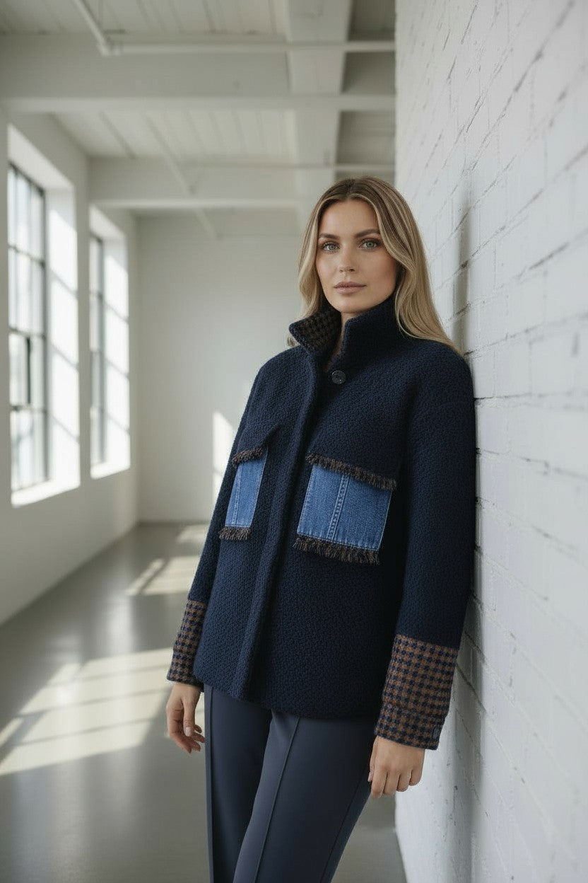 BLOUSON BOUCLE PURA LANA