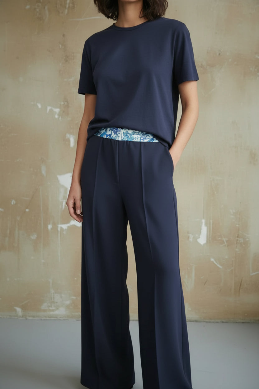 PANTALONE FELPA FOULARD