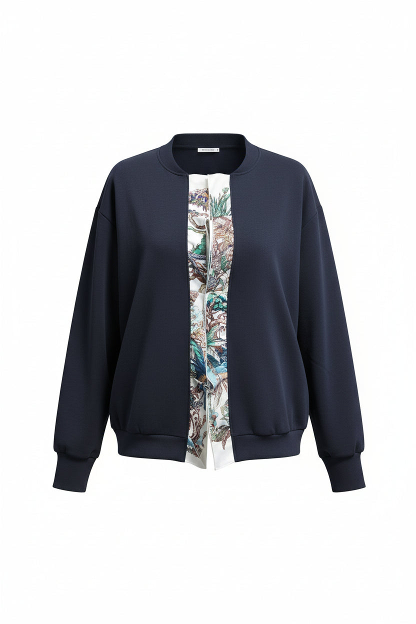 GIACCA FELPA FOULARD