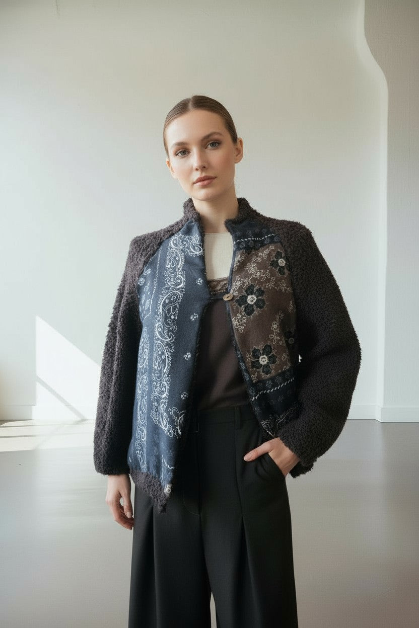 GIACCHINA CON DETTAGLIO FOULARD