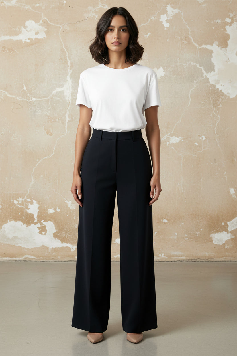 PANTAPALAZZO DRILL COTONE