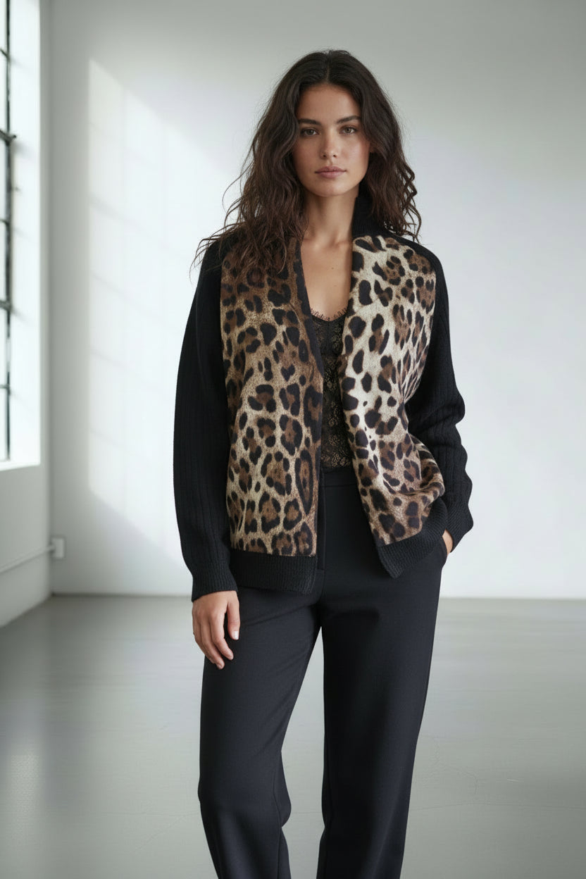 GIACCHINA FOULARD ANIMALIER