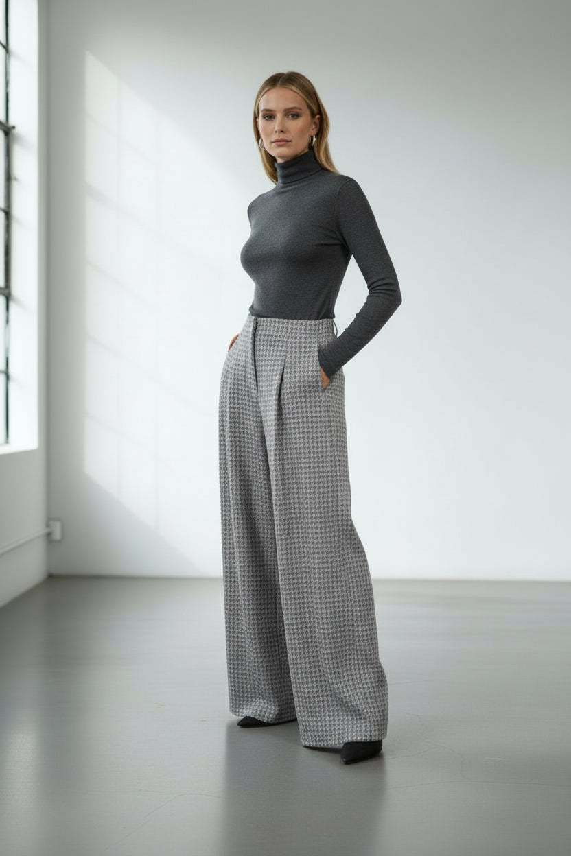 PANTALONE PIED DE POULE