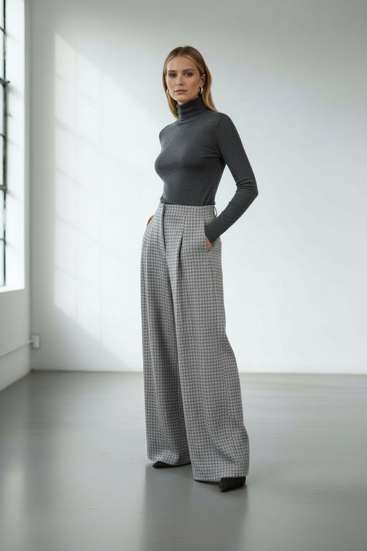 PANTALONE PIED DE POULE