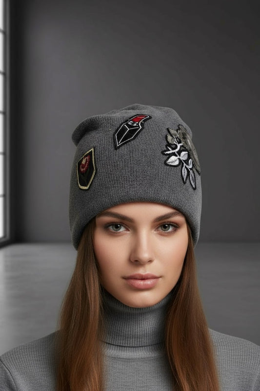 CAPPELLO PURA LANA PATCH