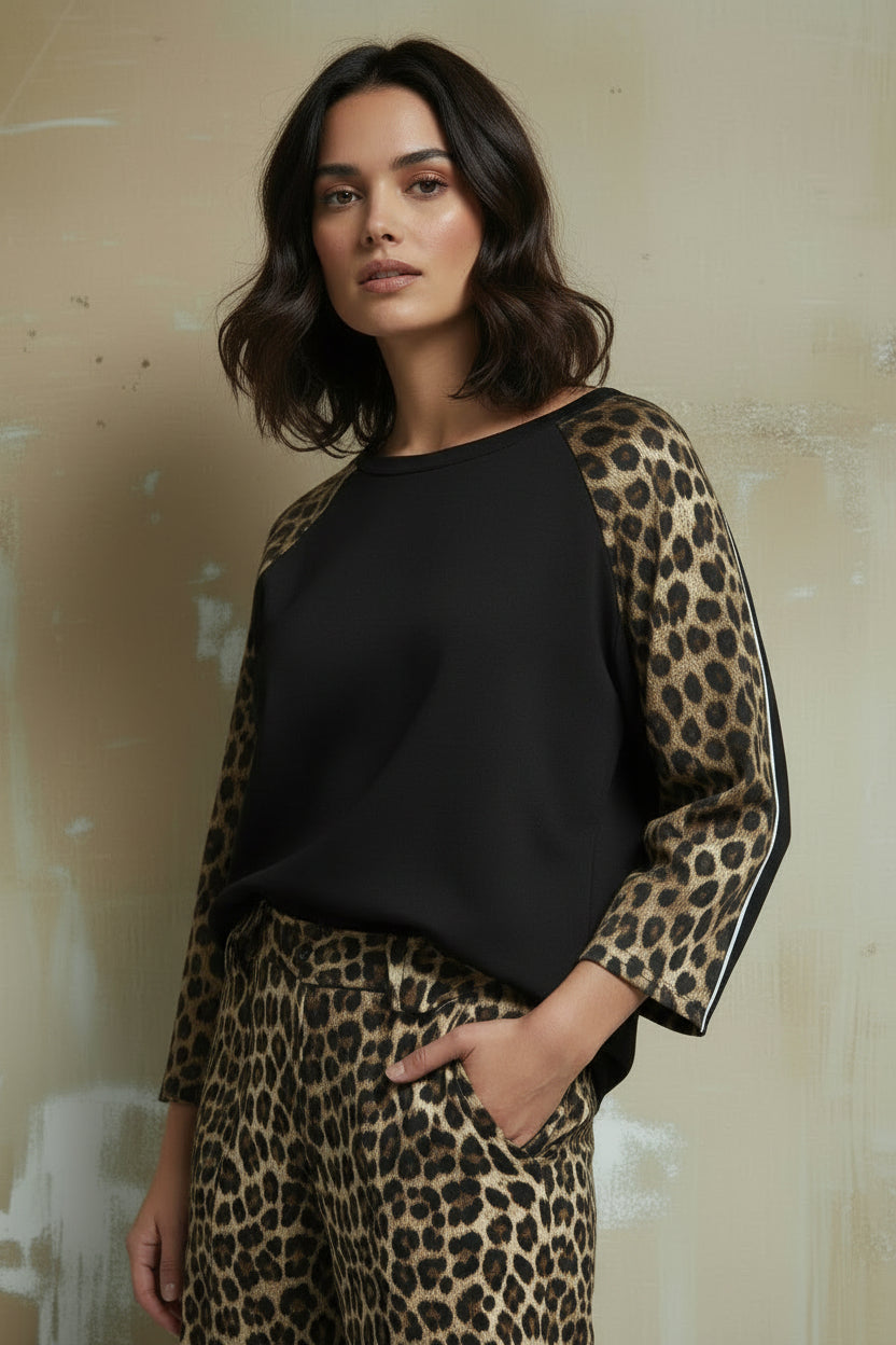 FELPA ANIMALIER