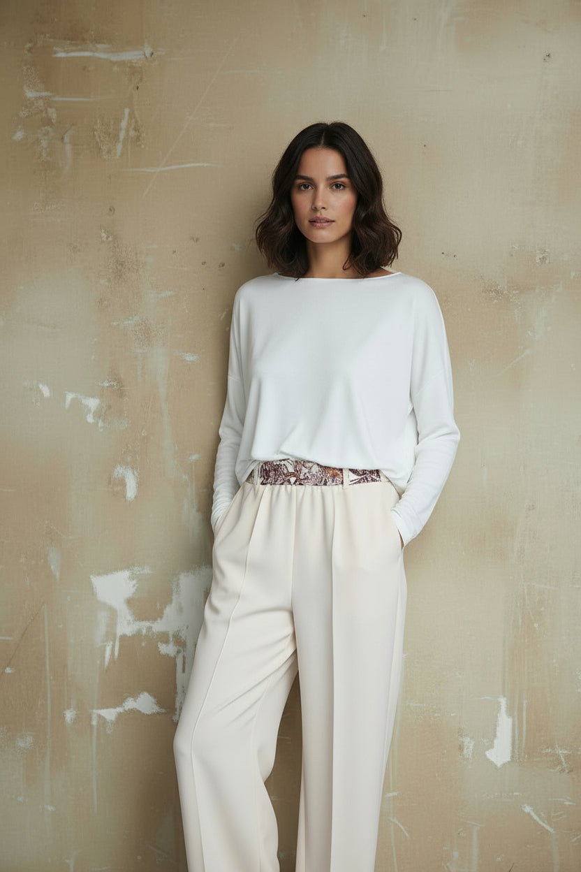 PANTALONE FELPA FOULARD