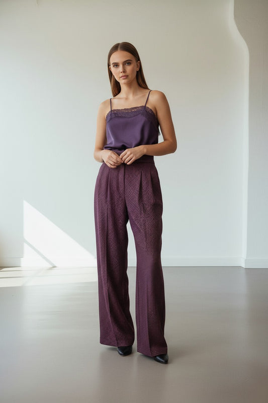 PANTALONE PIED DE POULE