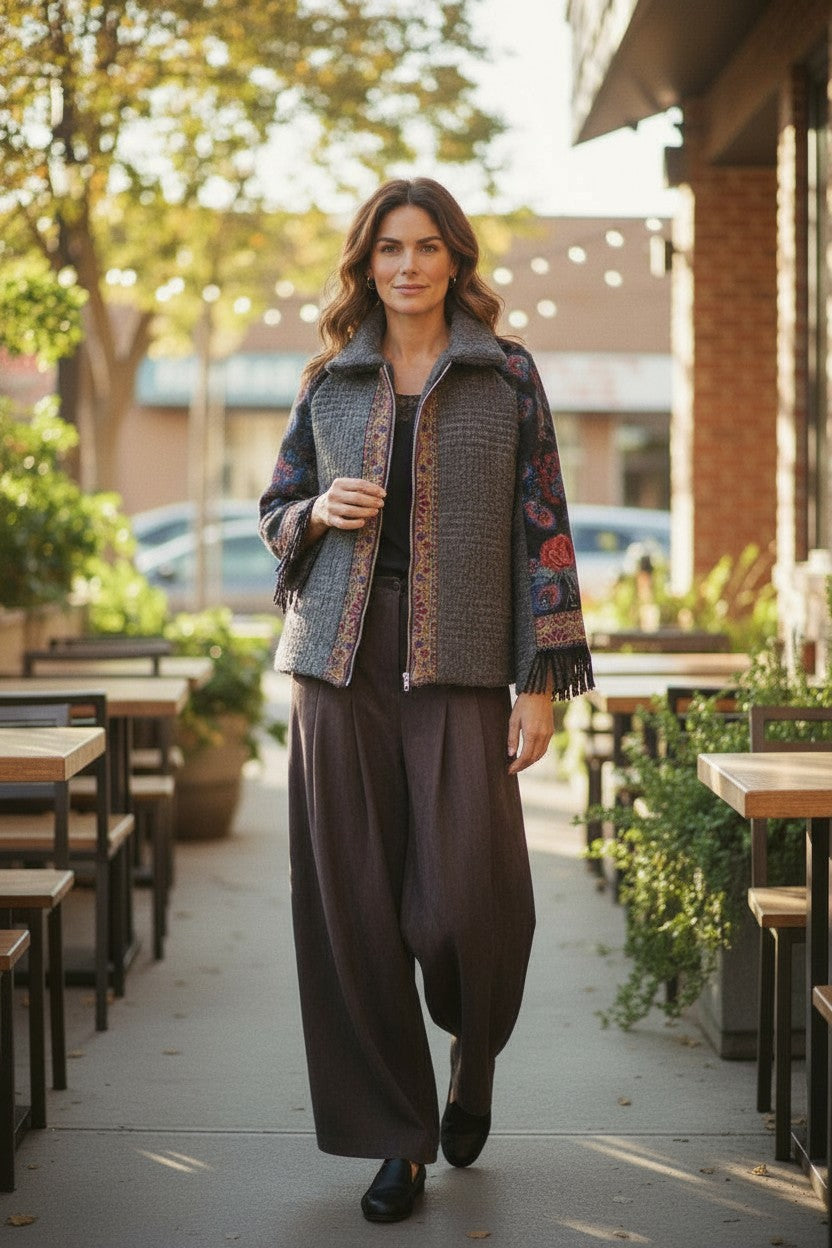 CABAN FOULARD PURA LANA