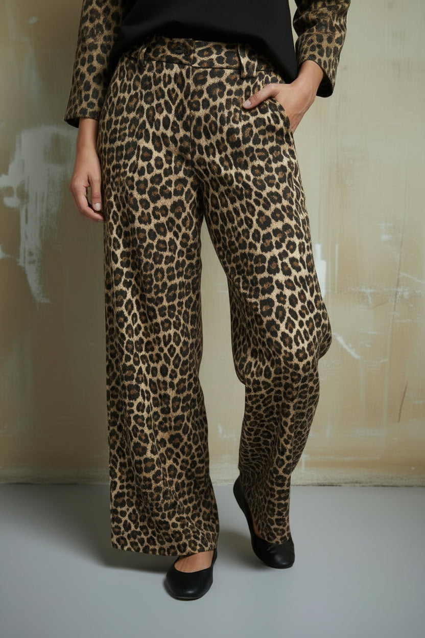 PANTAPALAZZO STAMPA ANIMALIER