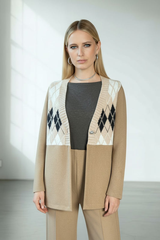 GIACCA MAGLIA TARTAN